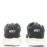 Parker Low OG Sole Canvas Sneaker "Perforated" - Black