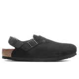 Narrow Tokio Suede Leather - Black