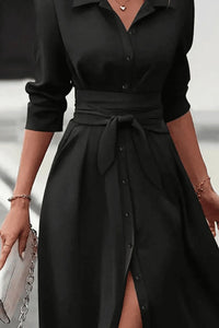 Black coat on a white background